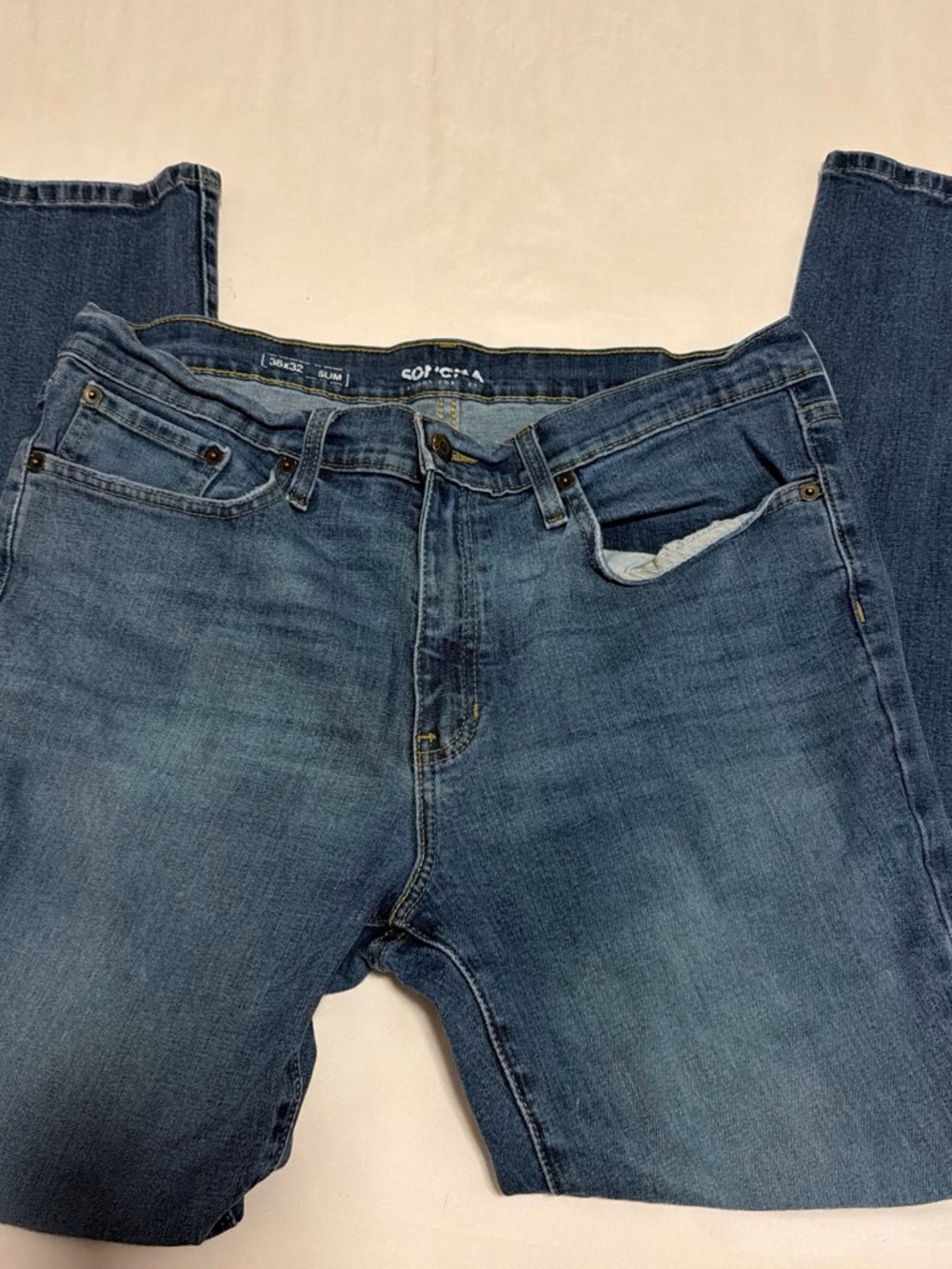 Sonoma Men’s Slim Jeans in Blue Denim